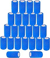 Vista 16 de Cinta adhesiva para veterinarios (negro) (paquete de 2) (4 pulgadas x 15 pies), autoadhesiva, adherente, cohesiva, flexible, autoadhesiva, rollo