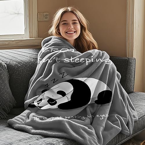 Miniatura 4 de Regalos para hermano, manta para hermanos, regalo para hermanos de hermana, manta para siesta, regalo para hermanos para Navidad, día del padre,