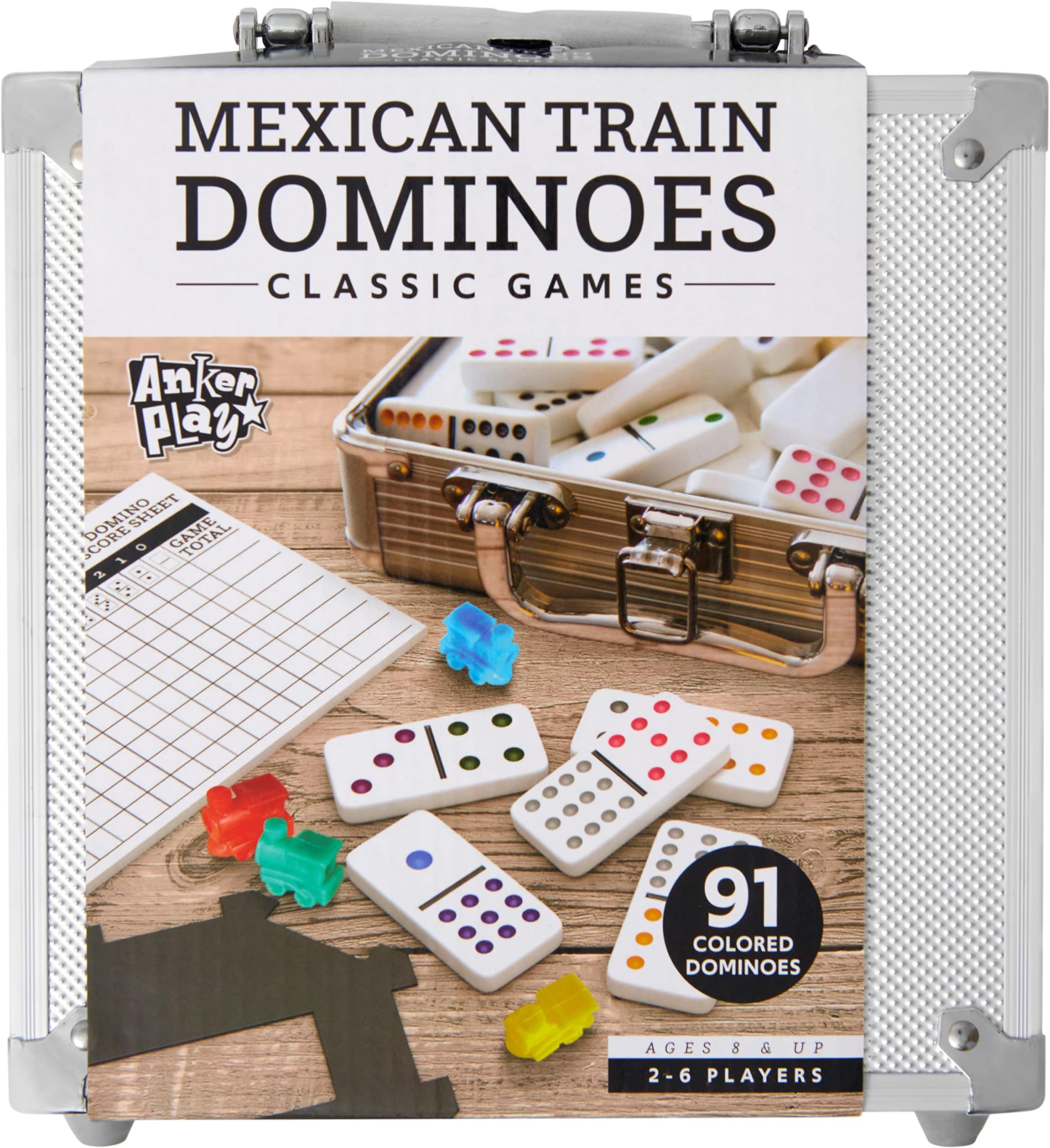 Anker Play Products 200080/DOM Mexican Train Dominoes in