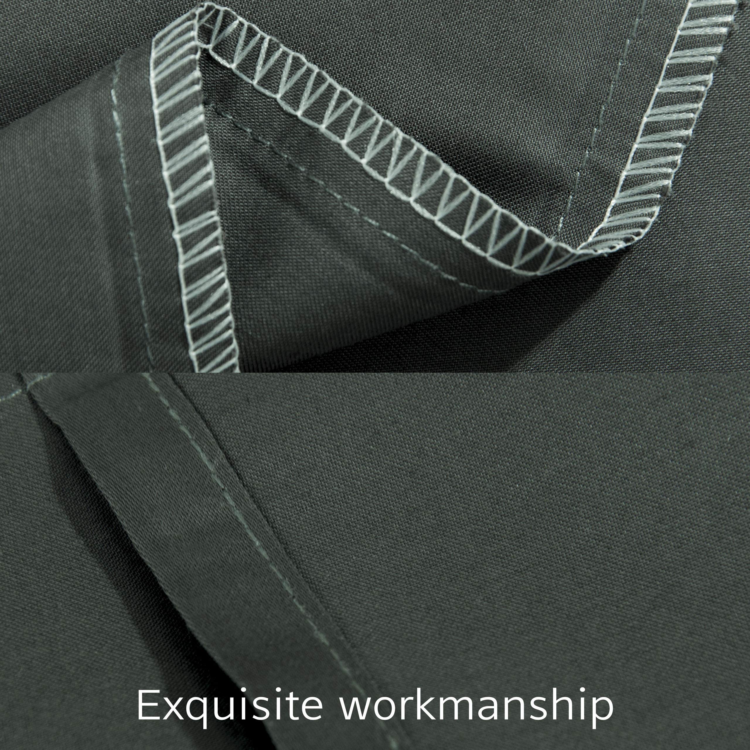 NTBAY Egyptian Cotton Toddler Pillowcases - Set of 2 - Travel Pillow Cases - 500 Thread Count Cotton 13x18 Pillow Covers - Envelope Closure Nursery Pillowcases, 13x18 Inches, Charcoal Grey