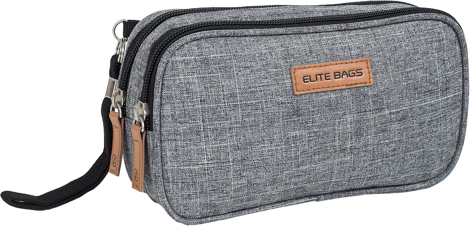 ELITE BAGS Medical Isothermal Cool Bag for Diabetes Insulin Grey & Durable