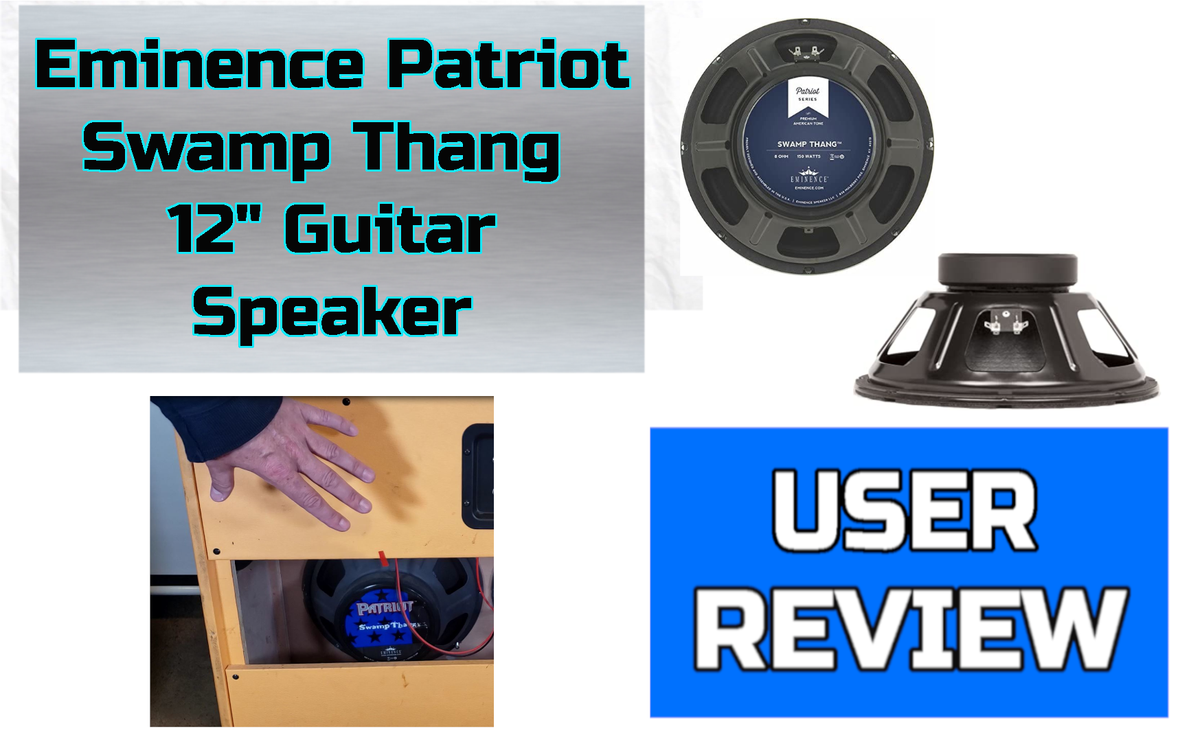 Eminence Swamp Thang 12 Ohm 150 Watt Speaker Thang-16 Ohm