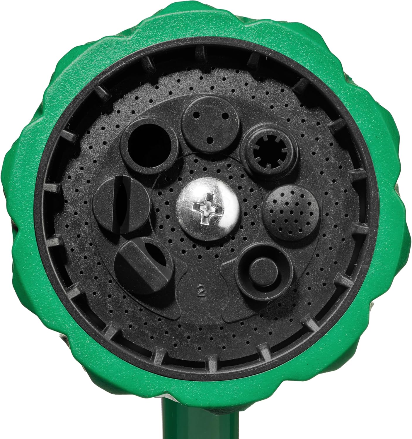 Rain Bird TCNZL8PWAND16 16" Watering Wand Garden Hose Nozzle, Thumb Control, Carbon Fiber Texture, 8-Pattern