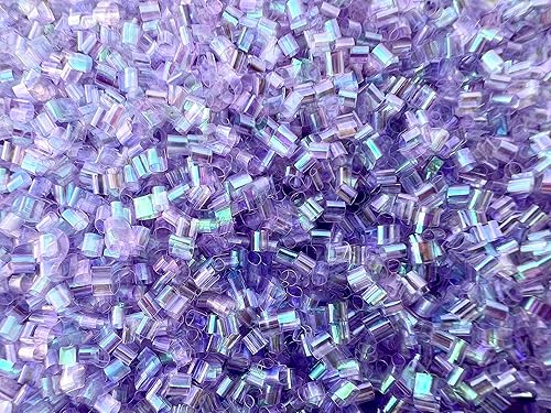 Miniatura 2 de Cuentas de bingsu de 1.76 oz (1.76 oz), ligeras y suaves, cuentas de bingsu crujientes para slime crujiente, cuentas de paja iridiscentes con