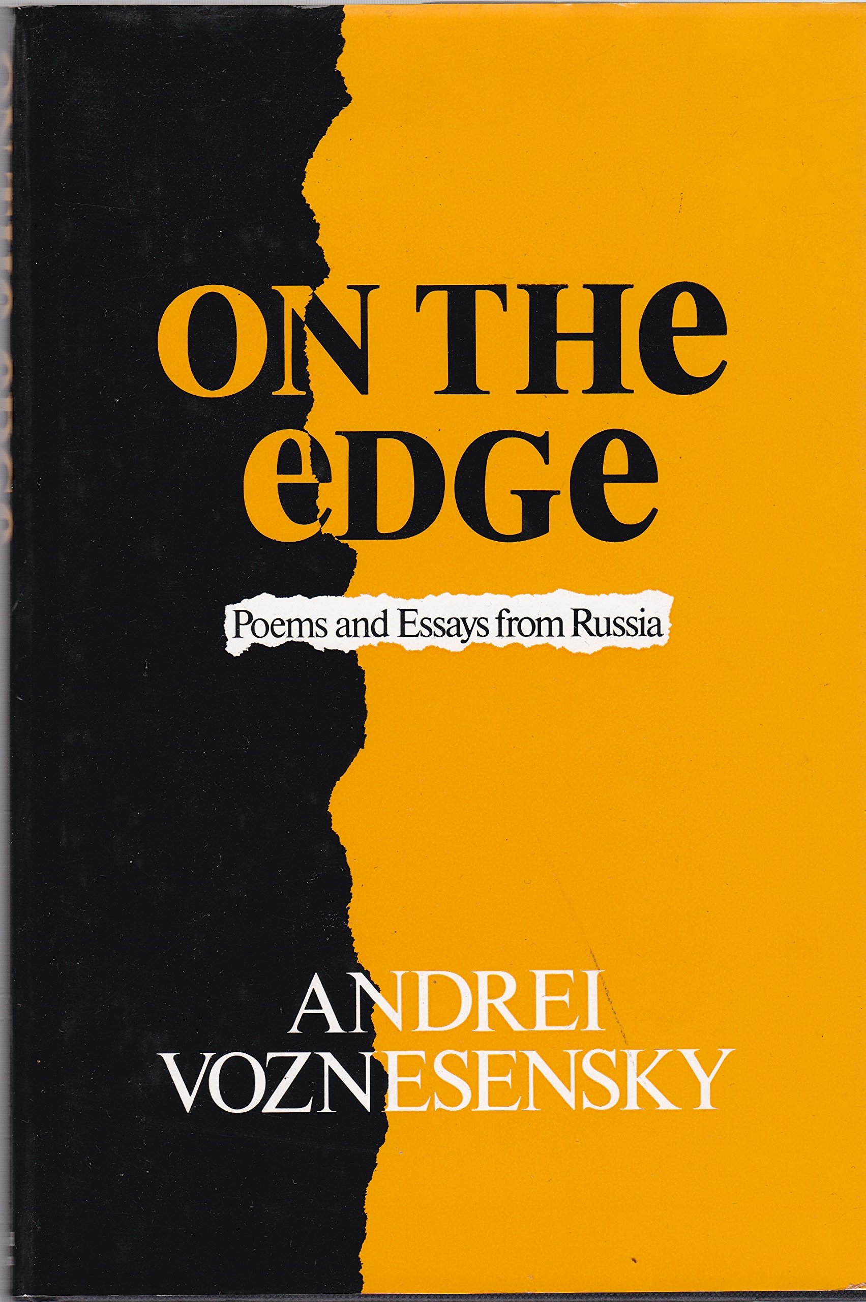 Buy On the Edge: Poems and Essays from the Soviet Union — BookShops.in