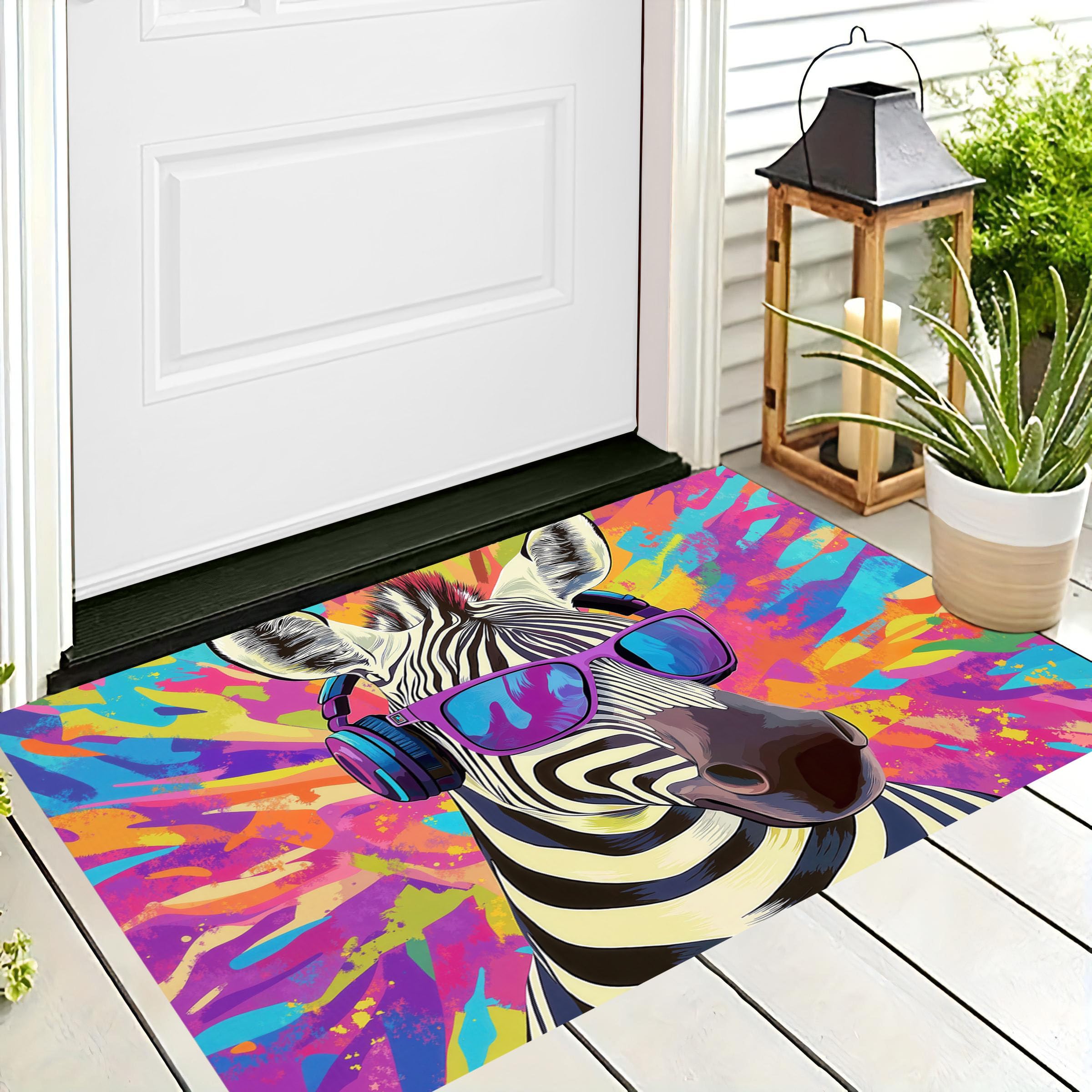 Paillasson extérieur entrée lavable pour embellir votre accueil