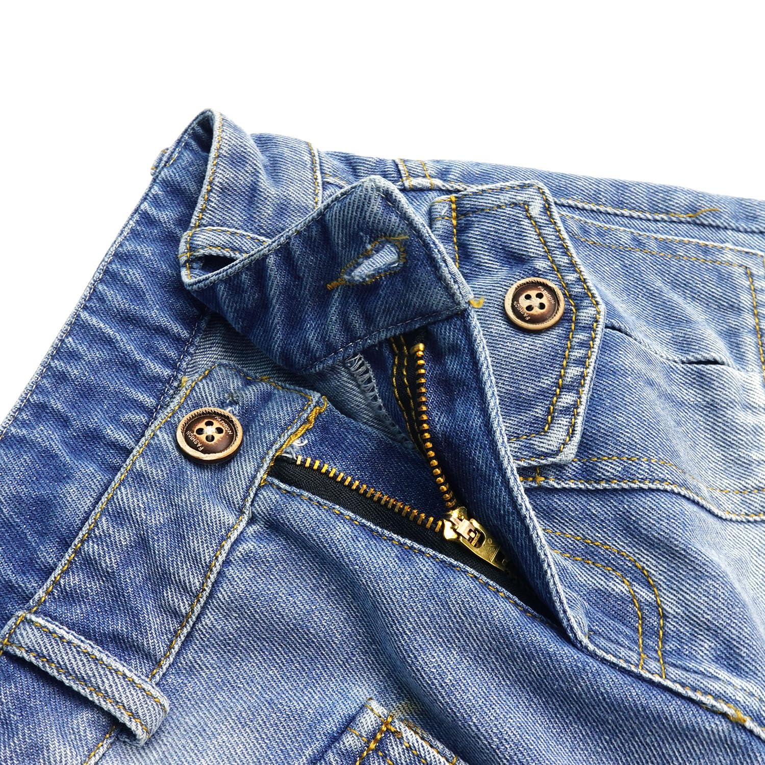 KIDSCOOL SPACE Pantalones cortos de mezclilla para niños pequeños, banda elástica en el interior, pantalones de mezclilla cargo elásticos para verano