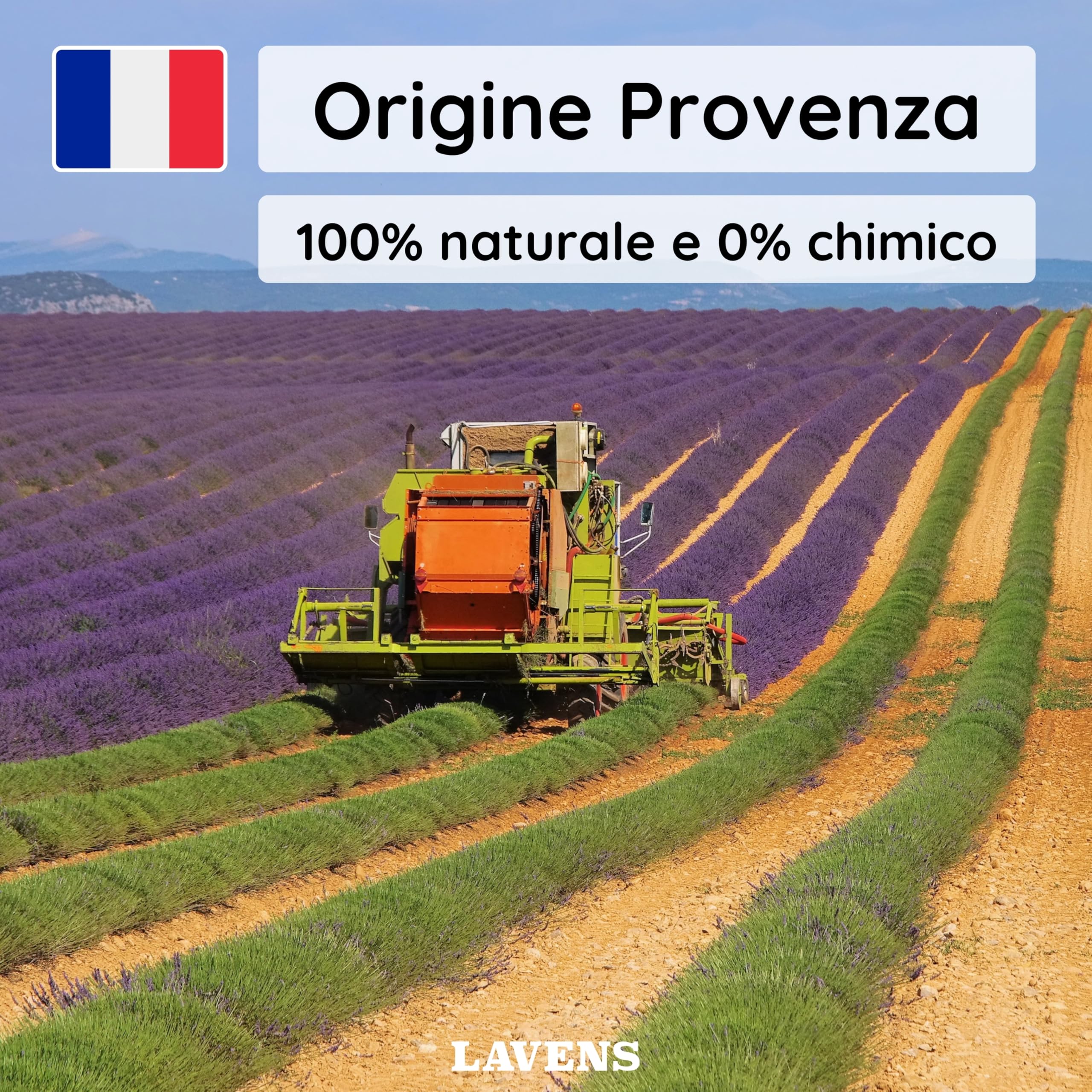 20 sacchetti profumati alla lavanda - Agricoltura famigliare - Bustina profumata per guardaroba, biancheria e ripostiglio. Bustine di lavanda di qualità superiore. Origine Provenza Francia