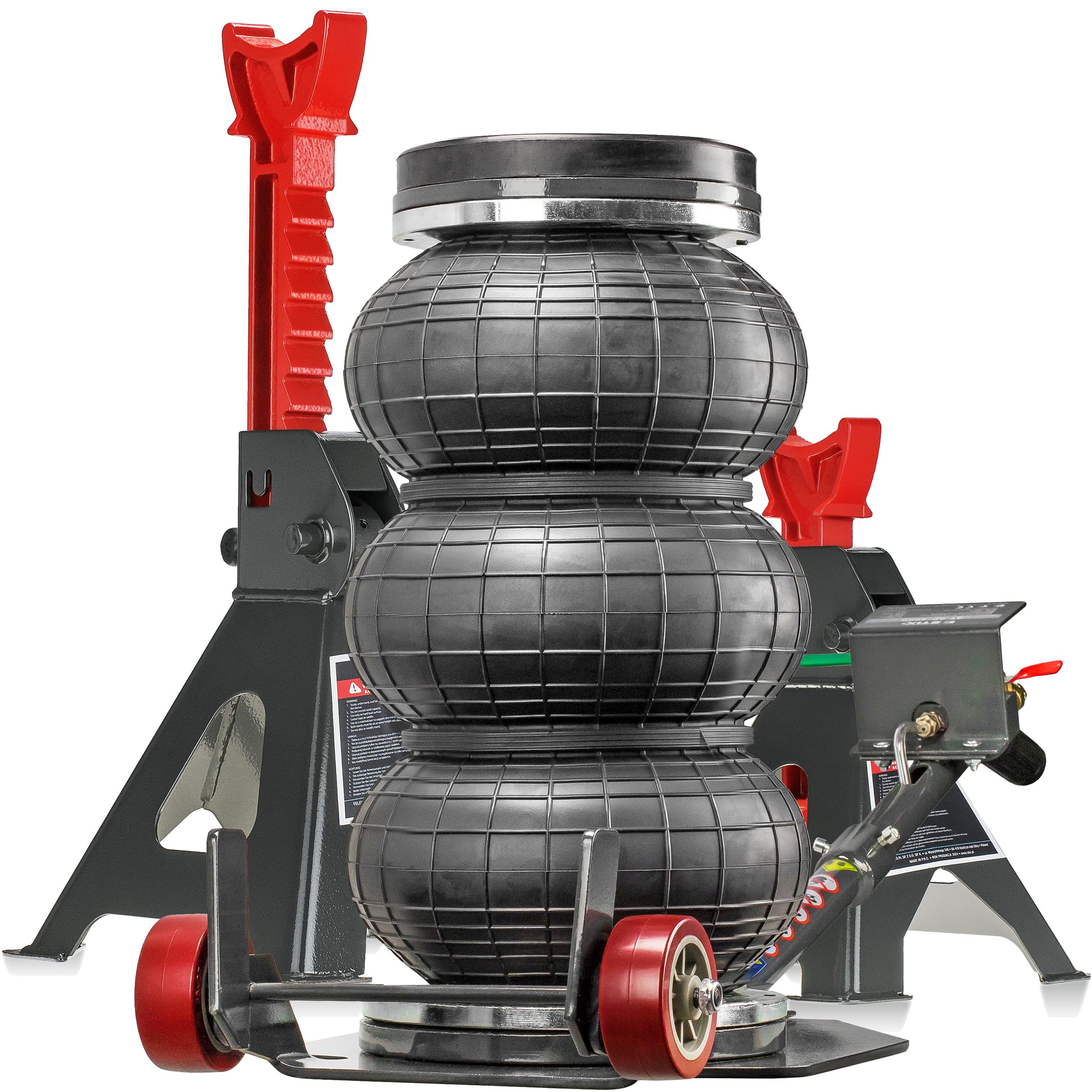 Cric Voiture Type Z - Hauteur 60-385mm, Capacité Levage Pour Pneus, Garage, Portable