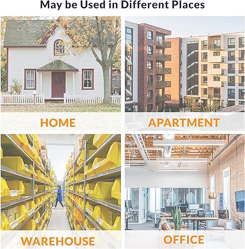 Miniatura 6 de Newhouse Hardware WCMP - Kit de timbre de puerta inalámbrico enchufable blanco  Timbre inalámbrico para el hogar y la oficina con timbres