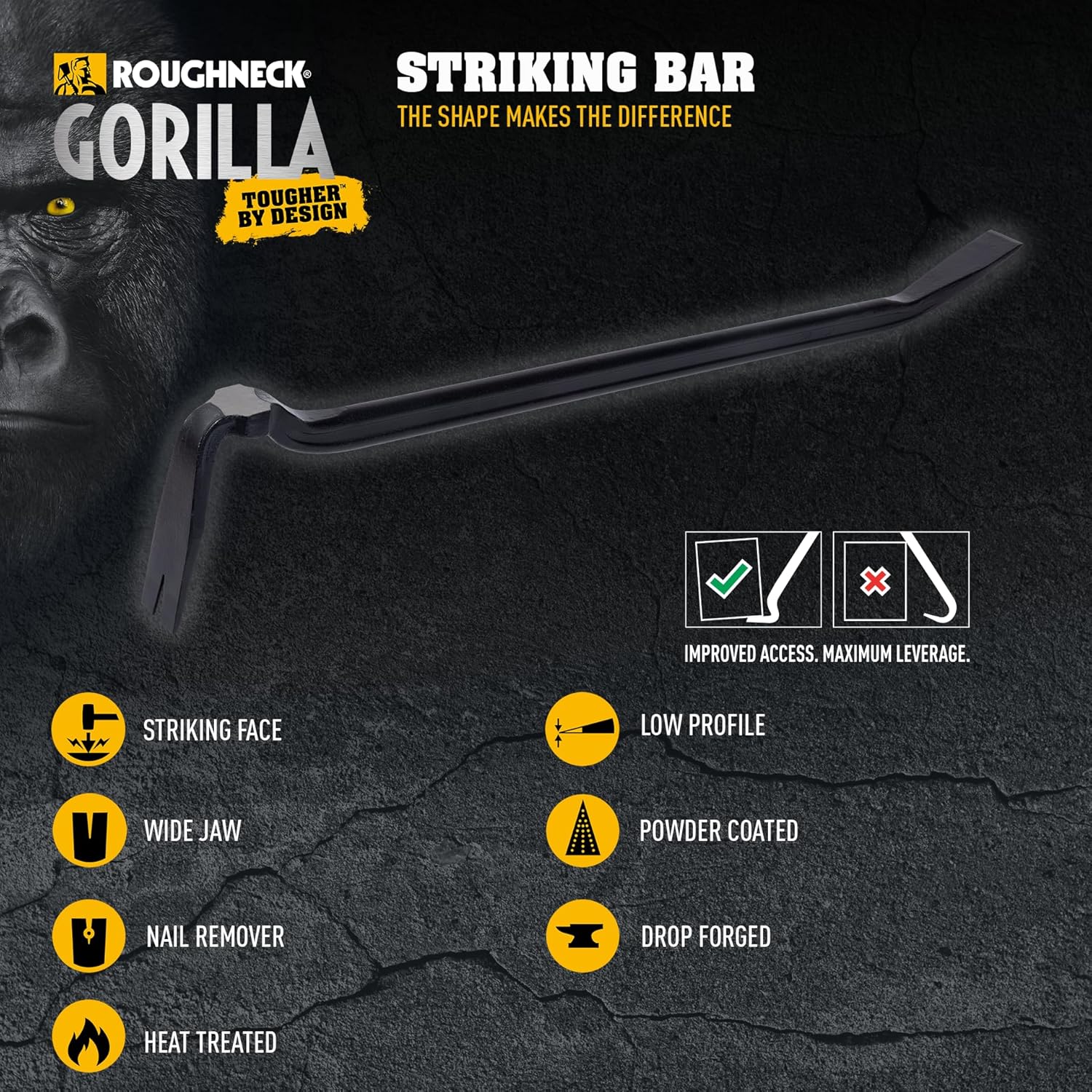 Roughneck Gorilla ROU64444 Striking Bar 762mm (30in)