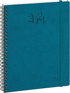 Agenda Semainier Exacompta Horizons 22 Winner 2024 - 18x22,5 Cm, Semaine Sur 2 Pages, Papier Clairefontaine