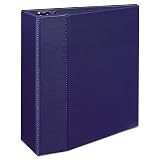 Avery Durable Binder, 5" One Touch Rings, 1,050-Sheet Capacity, DuraHinge, Blue (07900) – view 2