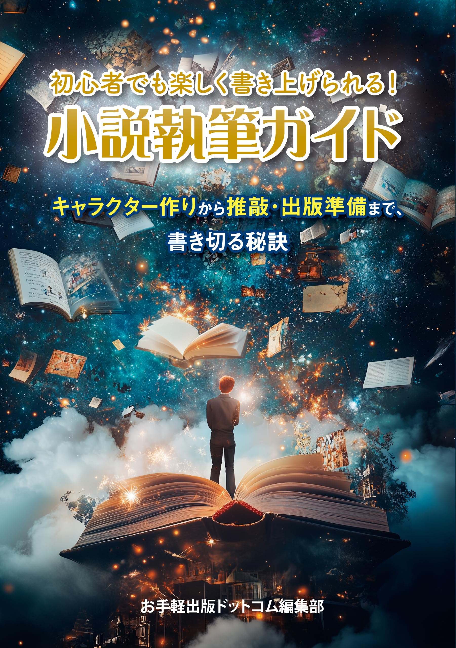 初心者でも楽しく書き上げられる！小説執筆ガイド | お手軽出版ドット