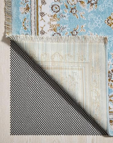 Miniatura 17 de Veken - Base antideslizante y gruesa para colocar debajo de tapetes, apta para pisos de madera y baldosa, para mantener tus tapetes seguros y fijos