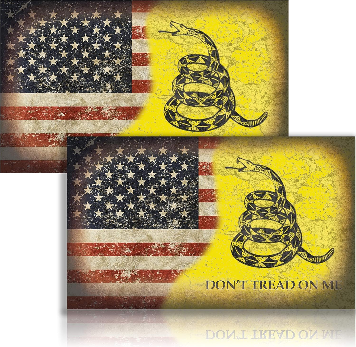Buy Dont Tread On Me 5 X 3 American Flag Sticker United States buy-dont-tread-on-me-5-x-3-american-flag-sticker-united-states