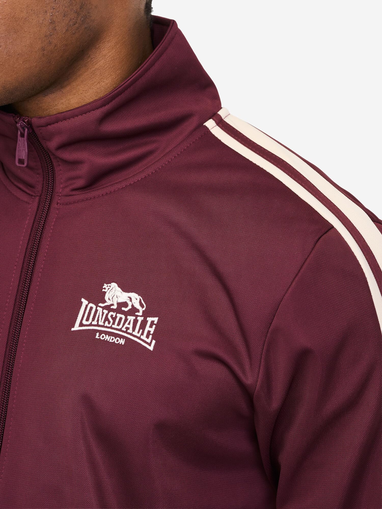 Lonsdale Herren Trainingsjacke normale Passform HOYLAKE