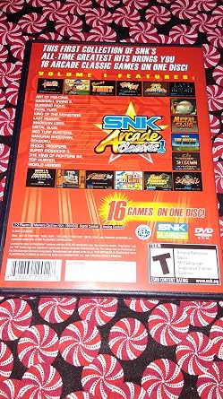 SNK Arcade Classics Vol 1 - PlayStation 2