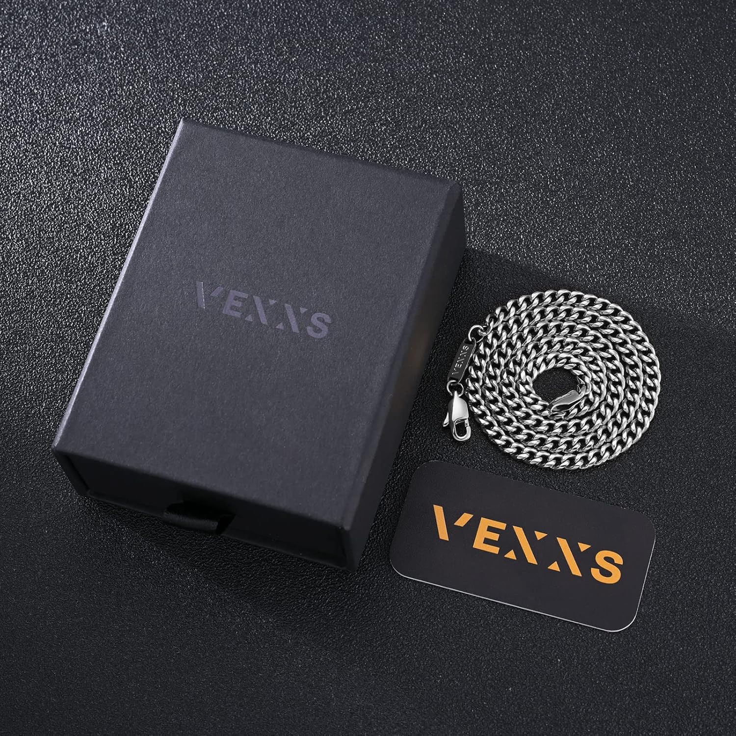 VEXXS Men's Gold Chain,18K Real Gold Plated Cuban Link Chain, Durable No Color Fading 3mm 4mm 6mm Men’s Necklace - Image 6