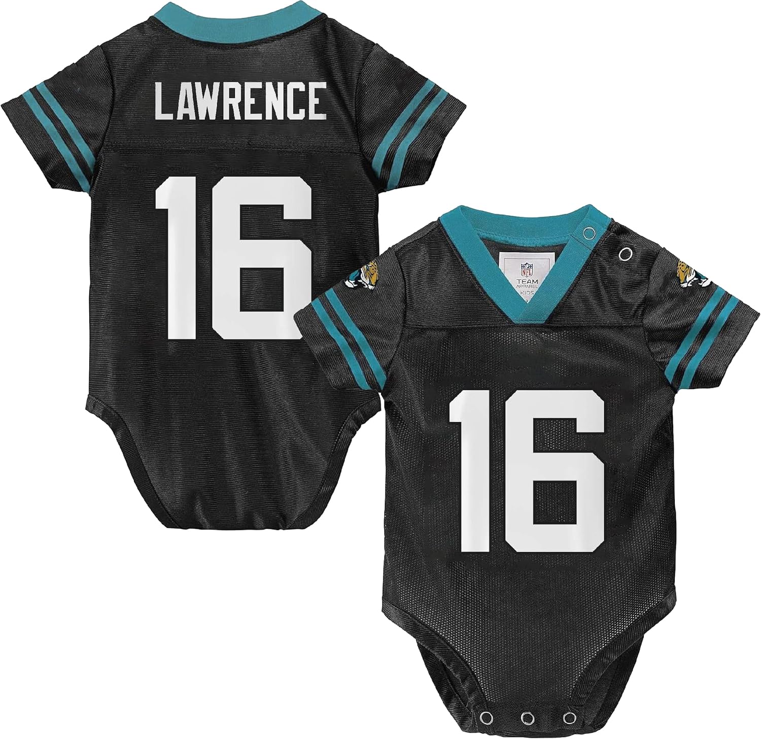 Outerstuff NFL Newborn Infants Team Color Name and Number Home Player Creeper Bodysuit Jersey