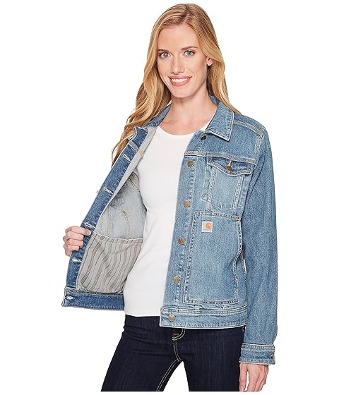 denim carhartt jacket
