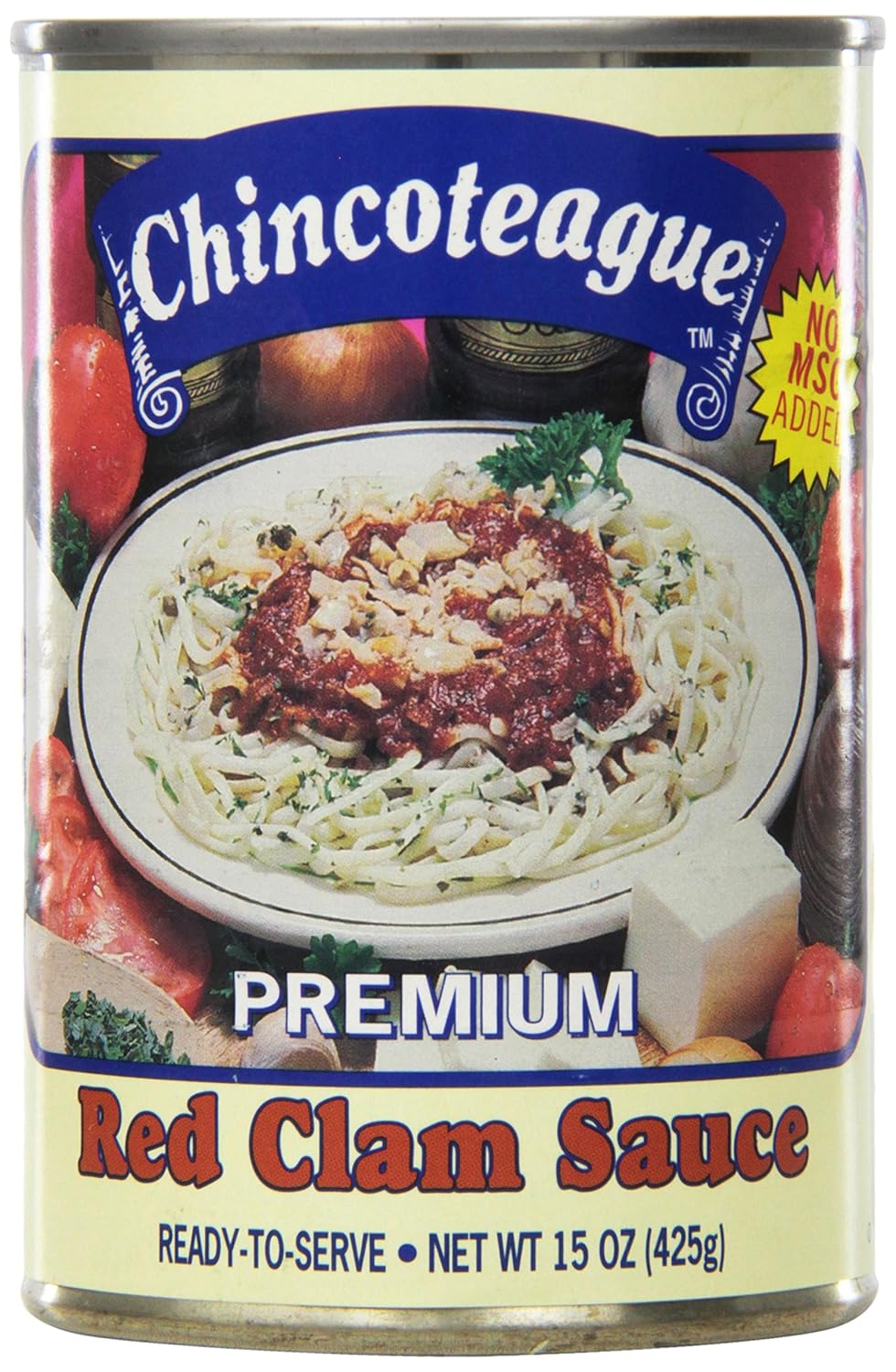 Chincoteague Seafood Red Clam Sauce, 15Ounce Cans (Pack