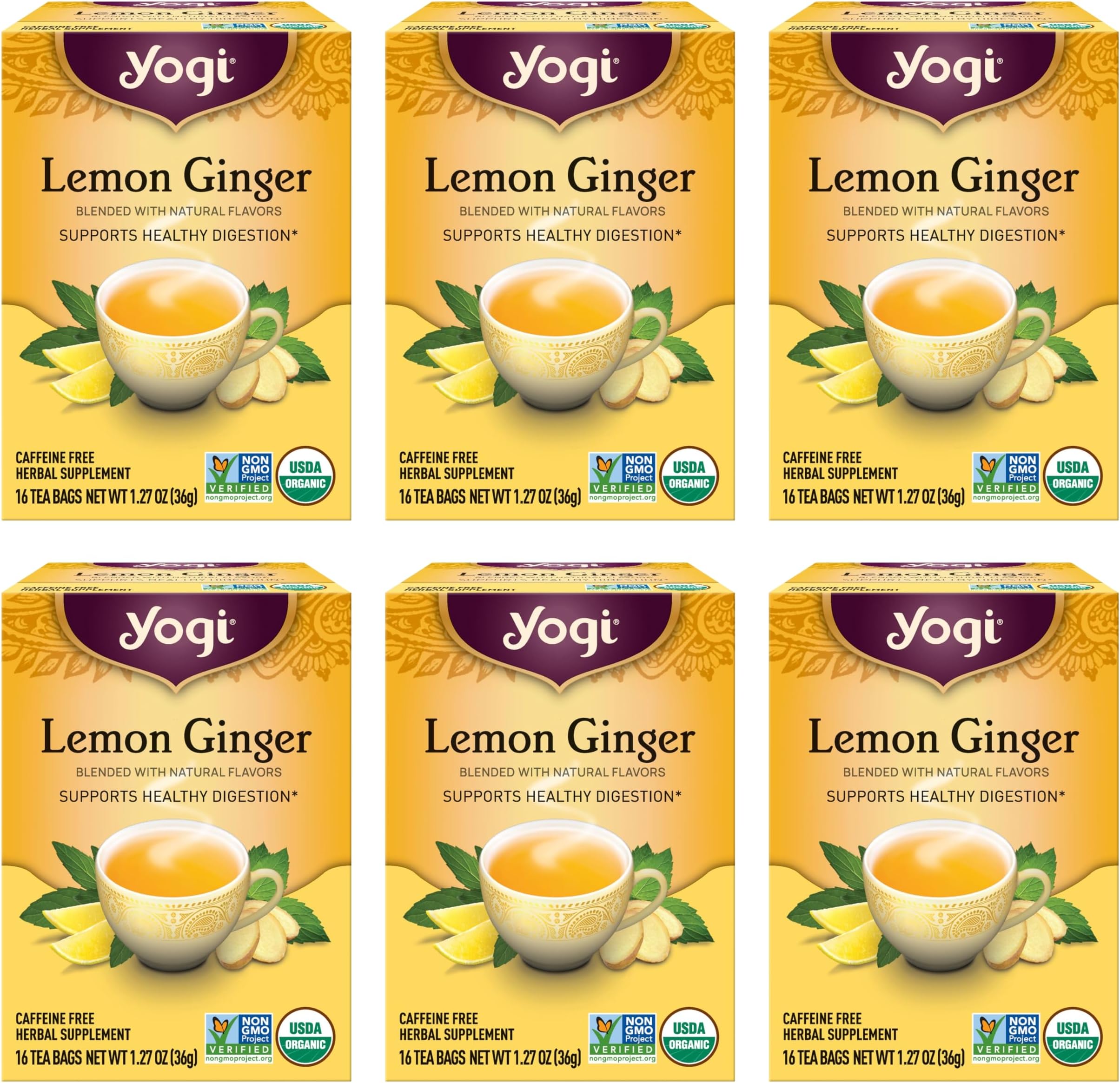 Yogi Lemon Ginger Tea
