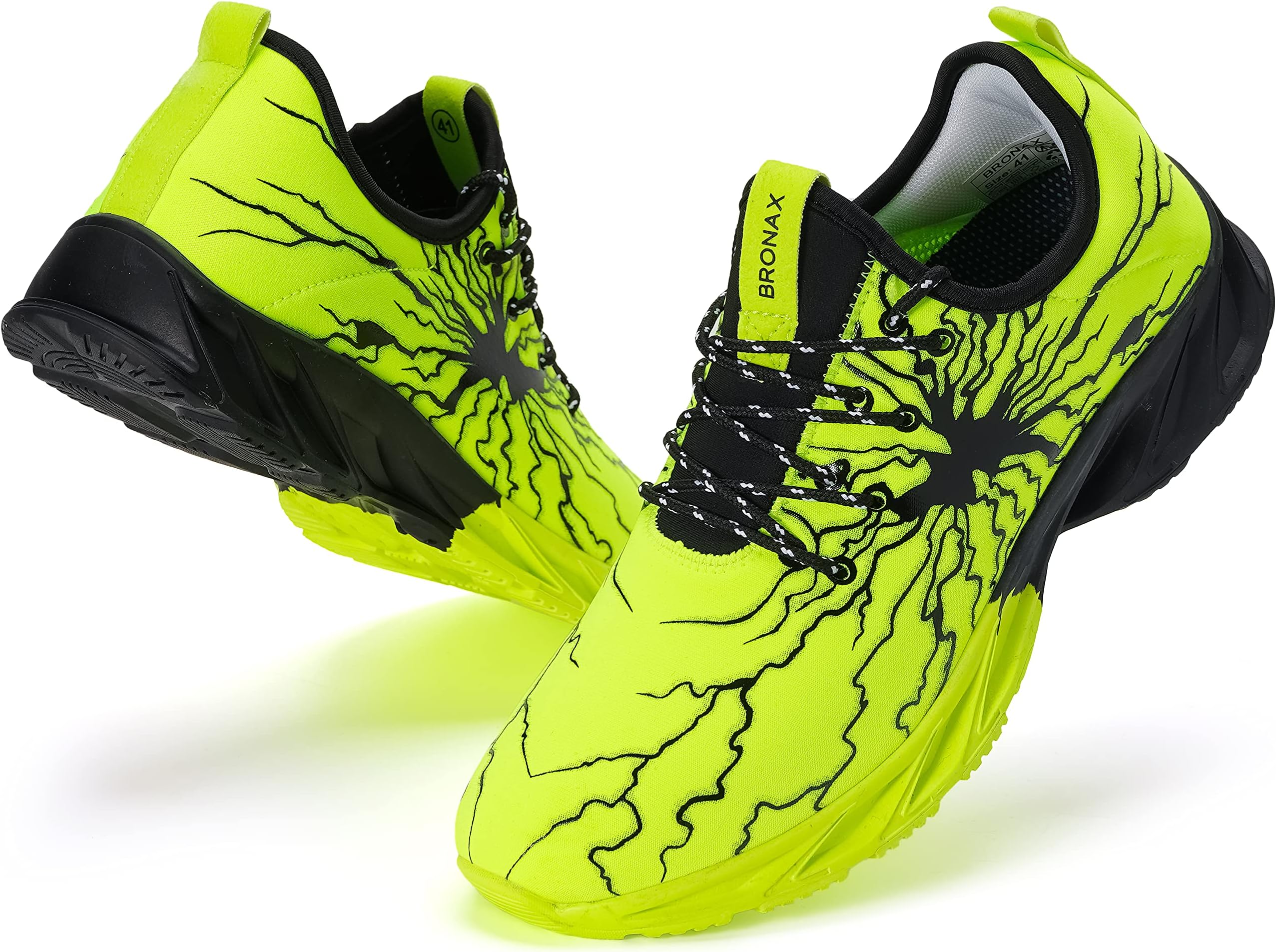 BRONAX Tennis Shoes for Men Comfy Running Walking Fitness Outdoor Sports Gym Athletics Adult Sneakers Male Jogging Footwear