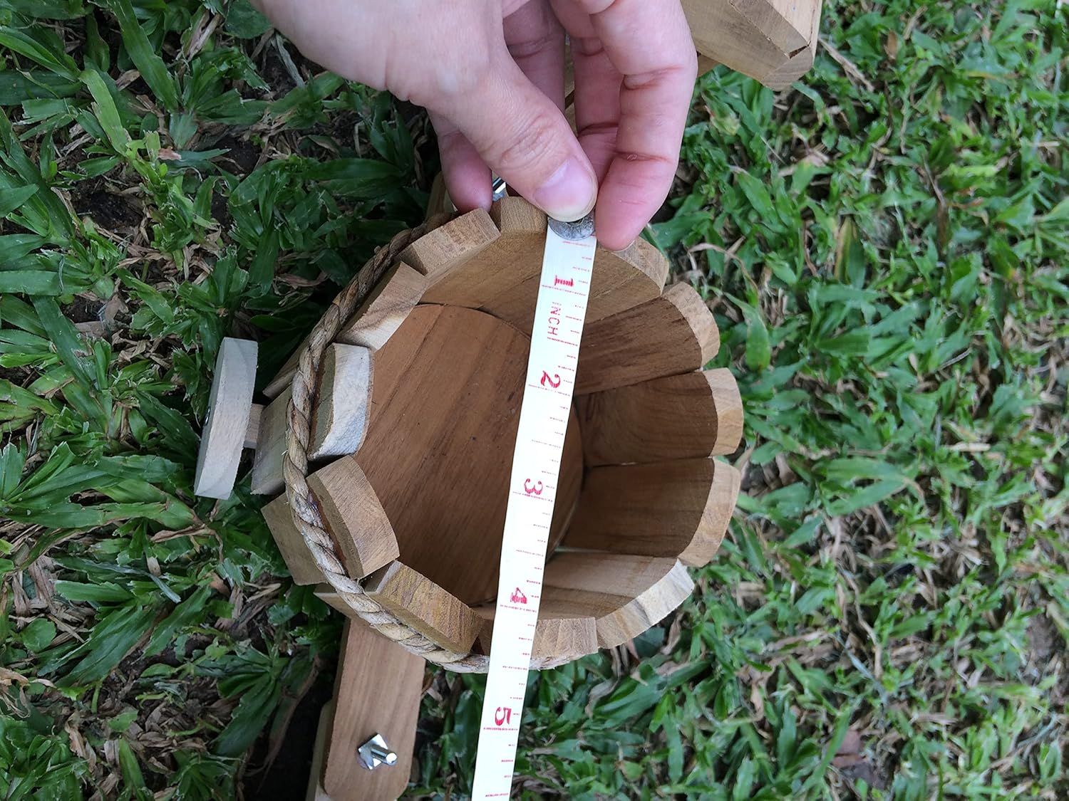 Wood Train Model Plant Containers Basket Holder Home Decor Garden Decor