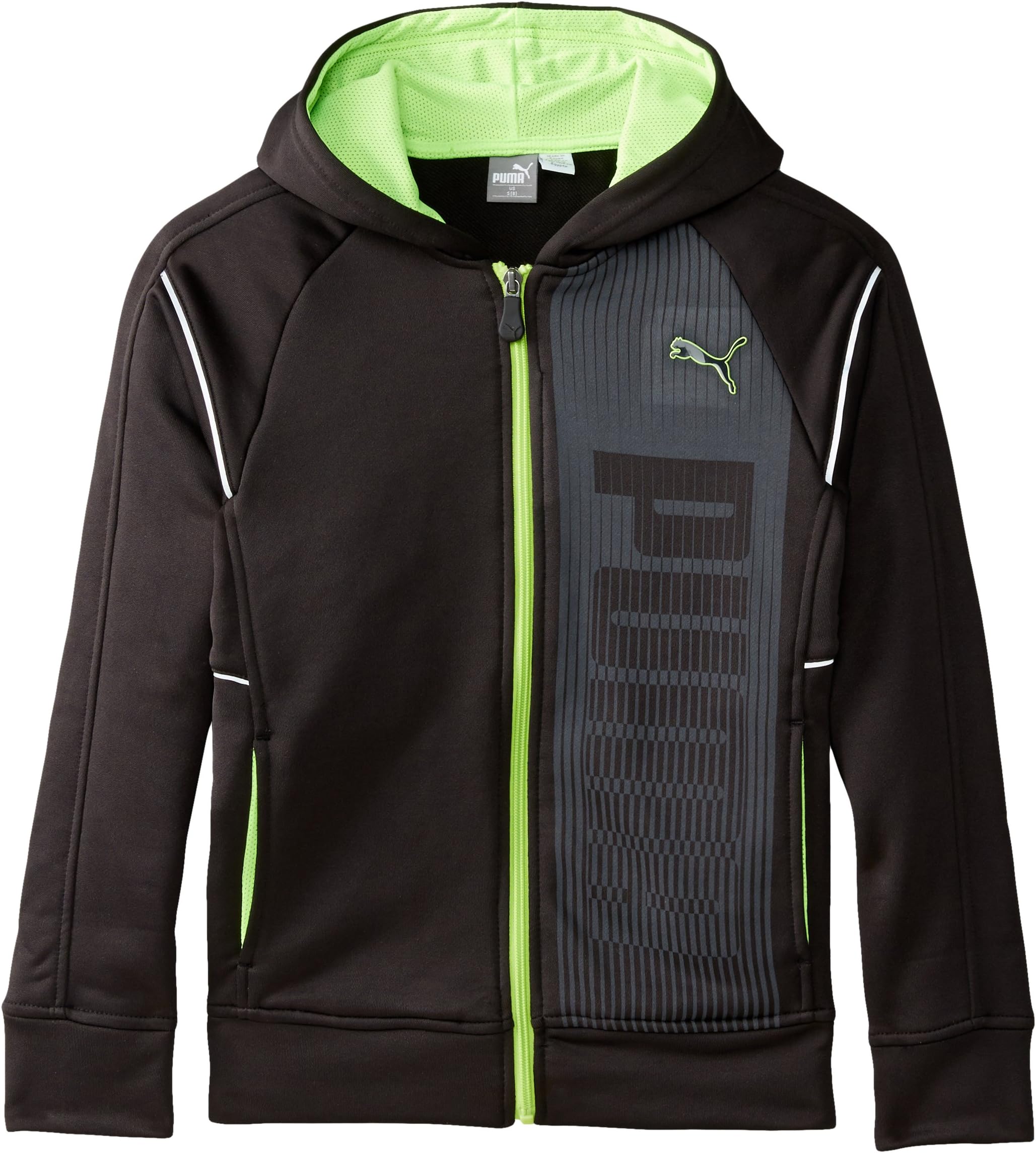 PUMA Boys' Active Zip Hoodie