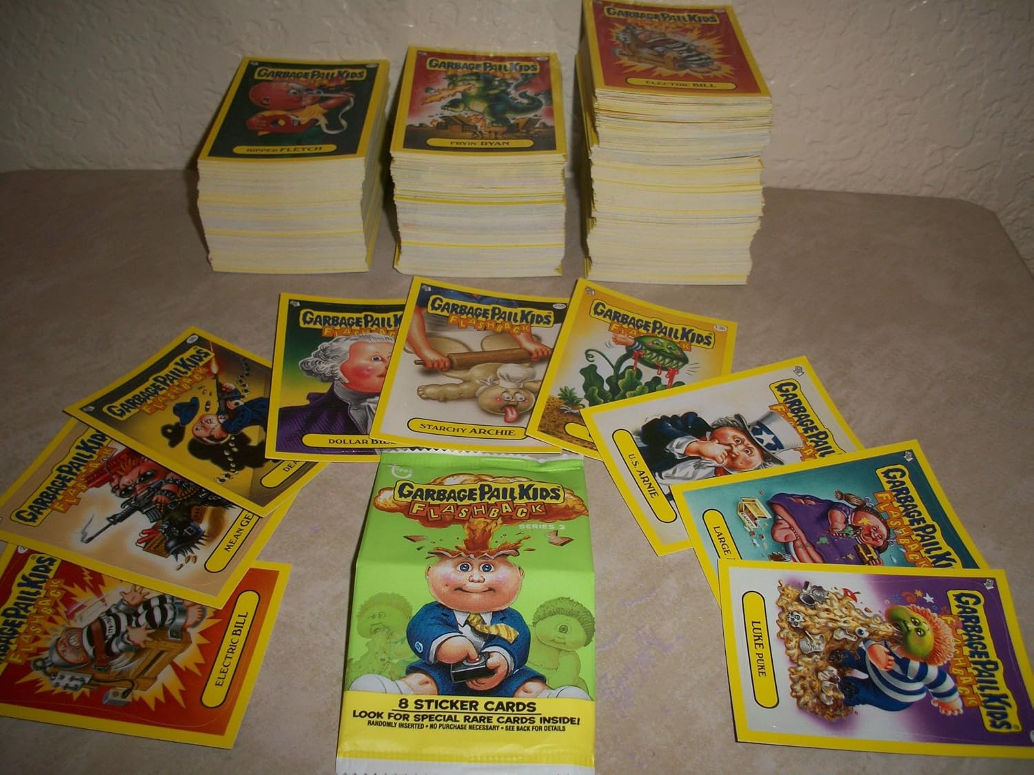 2011 Flashback Series 3 {FB3} LOT of Thirty Different Stickers + 2 Cereal Killer Cards._AB