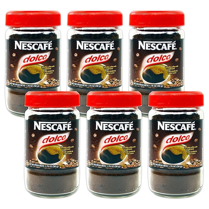 Buy Nestle Nescafe Instant Coffee Dolca 6 Pack Bundle Nestle Dolca