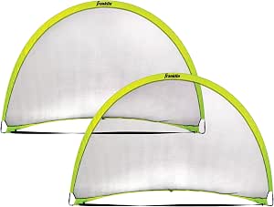 Franklin Sports Pop-Up Soccer Goals, 6' x 4', Set of 2