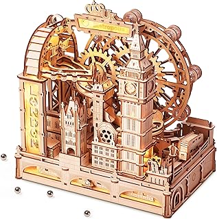 Comprar ROKR Puzzle 3D Madera Adultos Marble Travel London Maqueta Kits, DIY Modelos de Madera Kits, Decoración del hogar, Regalos de Cumpleaños para Adultos y Niños