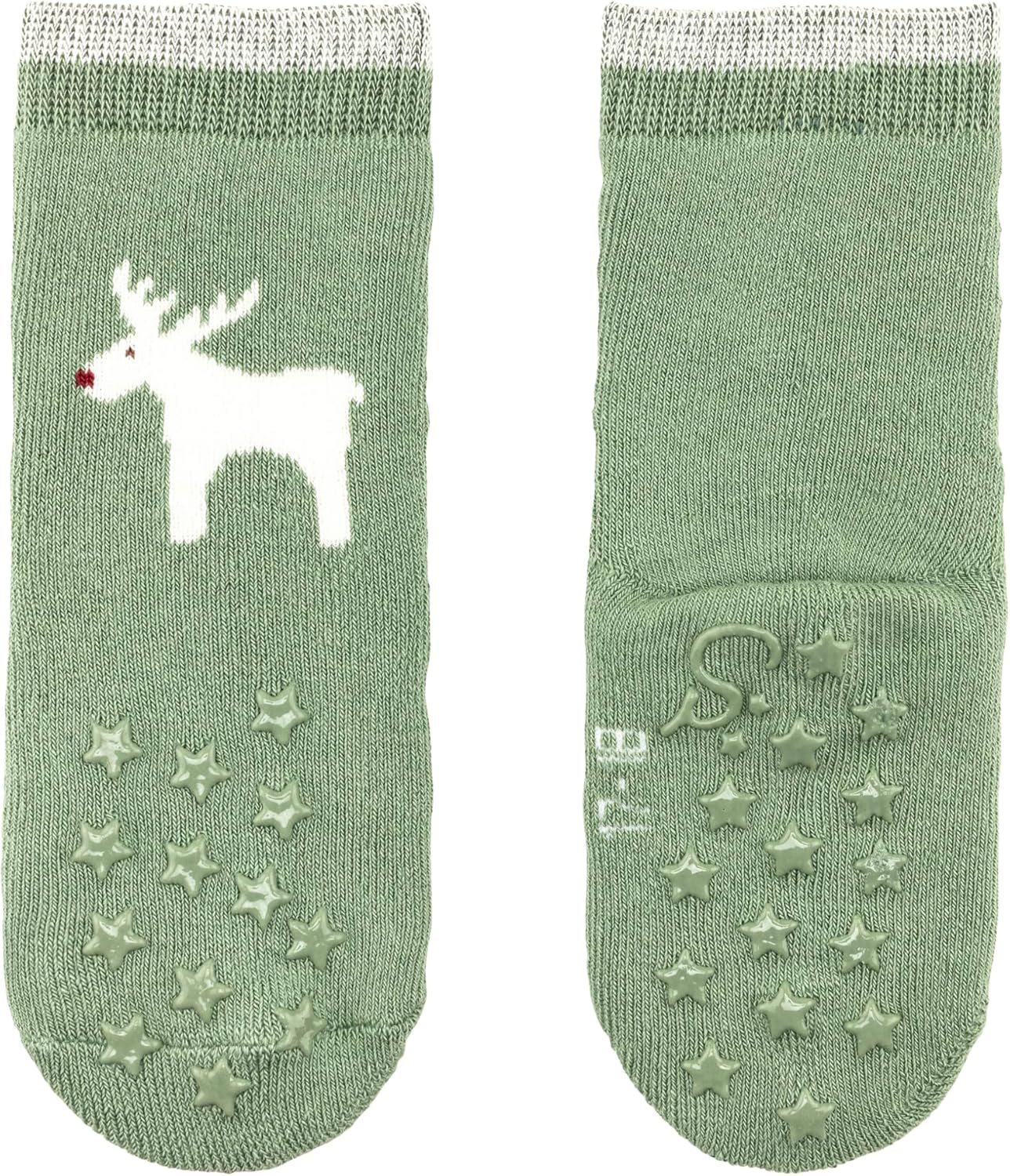 Sterntaler Abs Crawling Socks Dp Christmas Unisex Child ABS Crawling Socks DP Christmas