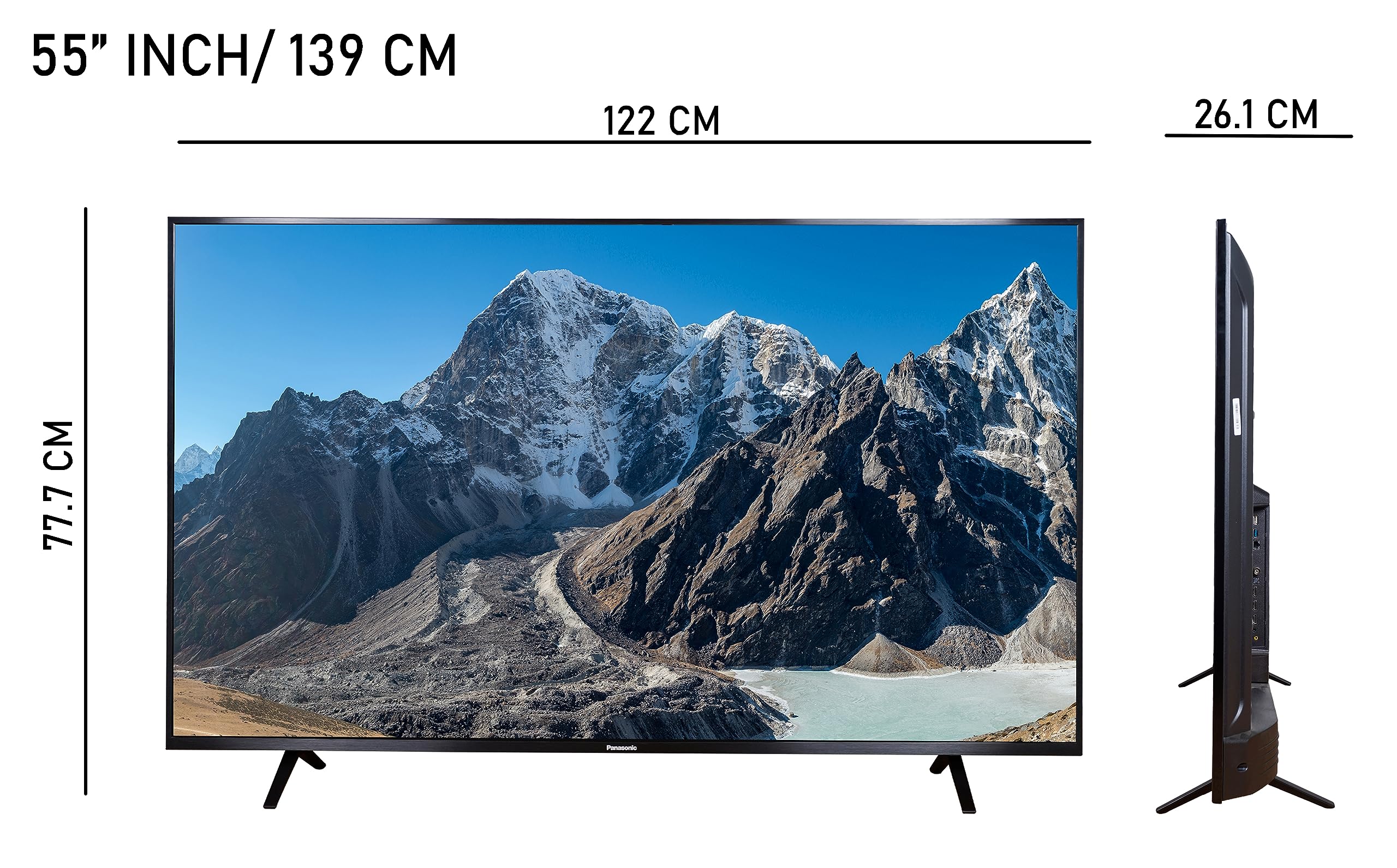Panasonic 139 cm (55 Inches) 4K Ultra HD Smart Android LED TV TH
