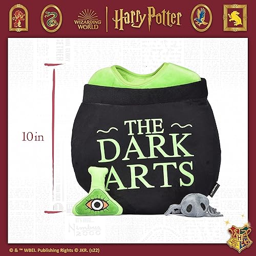Vista 11 de Harry Potter Bertie Botts - Juguete para mascotas de Bertie Botts Jelly Bean Burrow de 10 pulgadas Juguete para perros Bertie Botts Jelly Beans