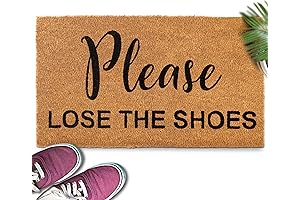Say Bye-Bye to Dirty Shoes with Our Take Off Your Shoes Doormat