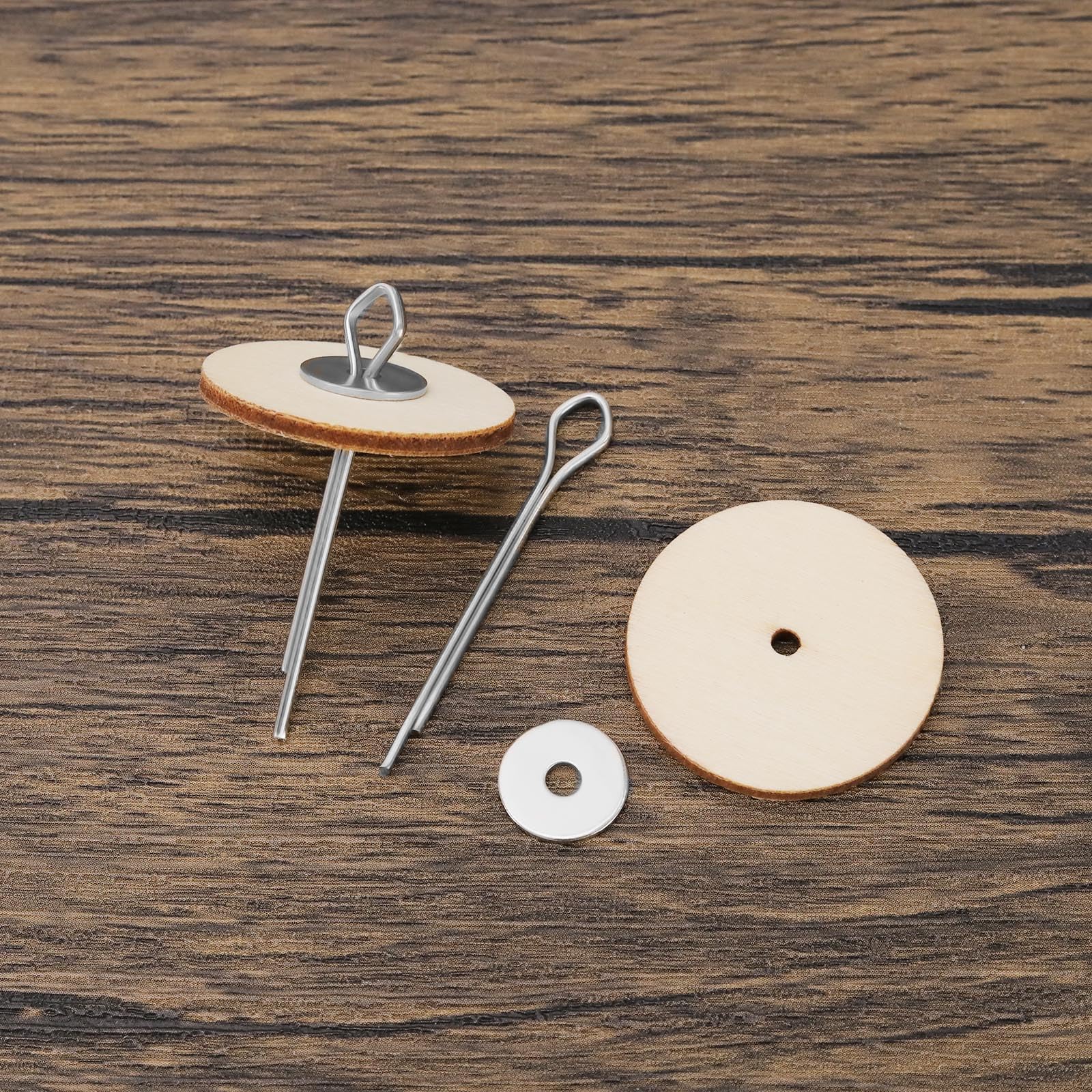 Set di 30 giunti per bambole, giunti per bambole, perni di collegamento, dischi in fibra di fibra, 30 mm, 40 mm, 50 mm, accessori per bambole