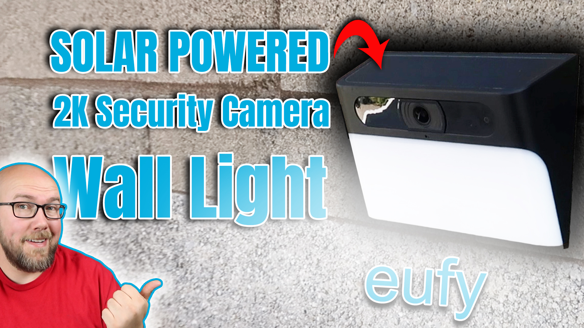 Watch Easiest Install EVER!! Eufy Solar Wall Light Cam S120 on
