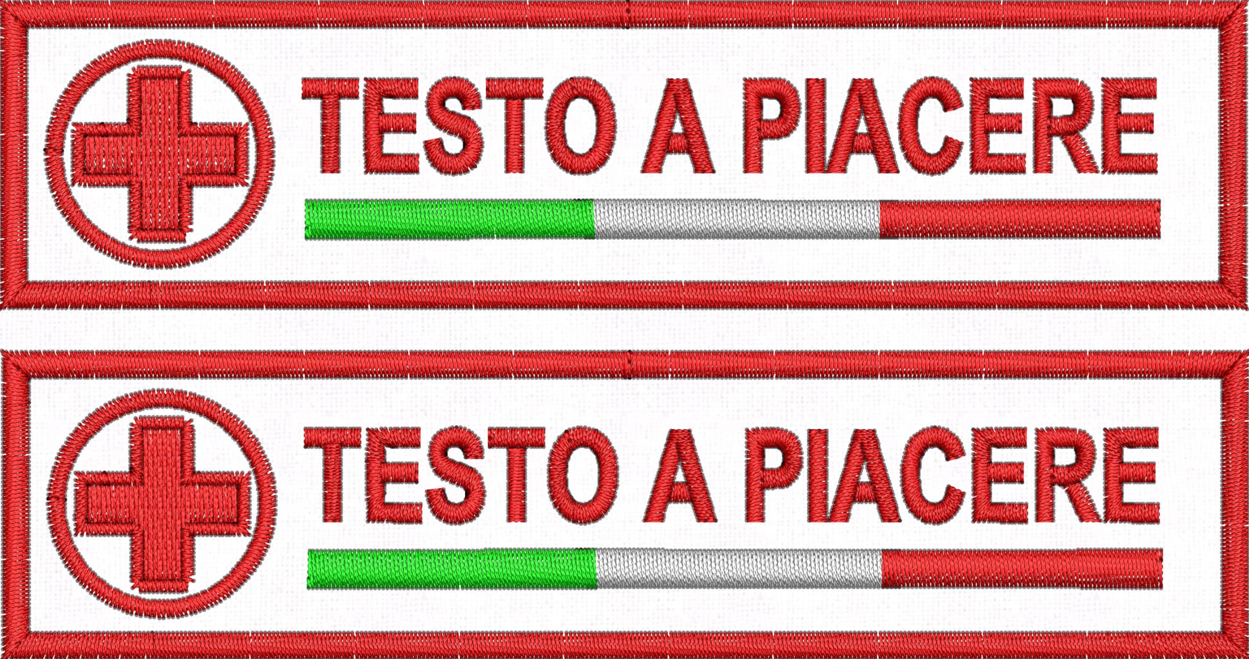Croce di Malta applicazione termoadesiva 10 cm dorata | vendita online