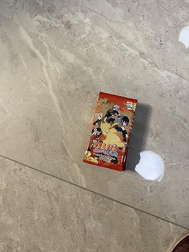 Naruto Cards Booster Box - Cartas coleccionables de anime CCG para jugarintercambiar, la quinta fase, 15 paquetes, 5 cartaspaquete (75 cartas)