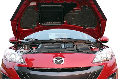 Miniatura 2 de Redline Tuning 21-26008-02 Sistema QuickLIFT Plus de capó compatible con Mazda Mazda3 y SPEED3 (2010-2013 todos los componentes negros)
