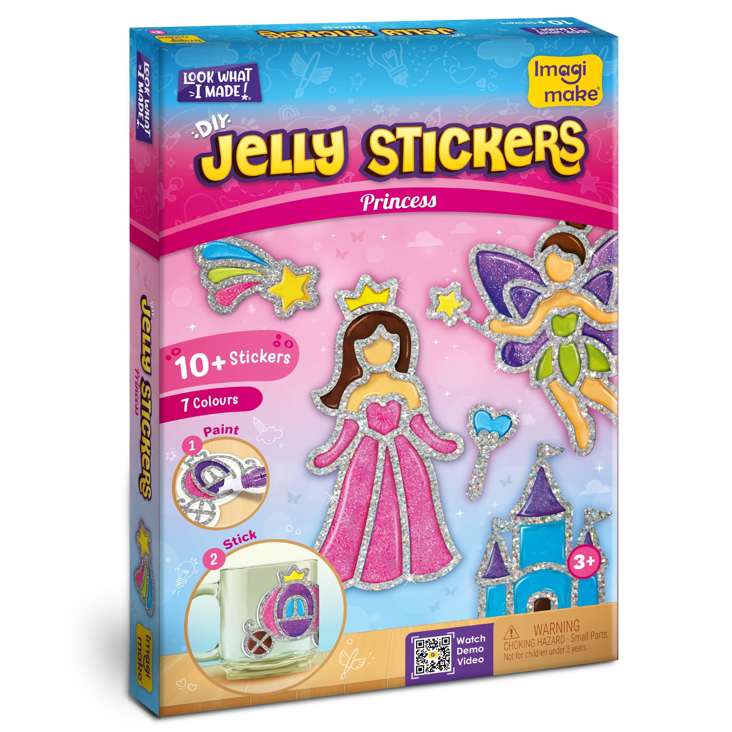 Imagimake DIY Jelly Stickers | Flowers & Butterflies | Craft Kit | Age 3+ — Amazon image 13