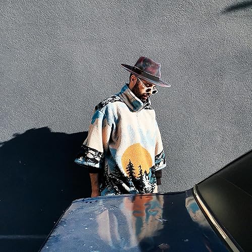 Miniatura 5 de RUEDIGER Sombreros Fedora de ala ancha para hombres y mujeres, 100% lana fieltro Panamá Rancher sombrero con logotipo de rayo desgastadoquemado