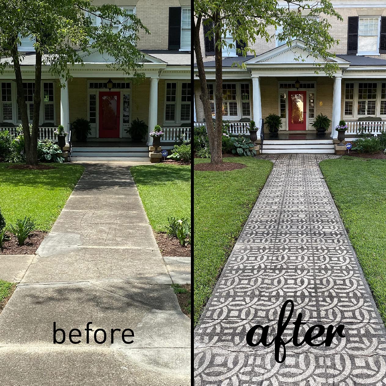 Buy Driveway Art DIY Pressure Washer Stencil Designs CLT Links