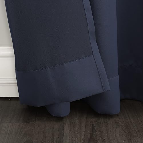 Miniatura 3 de Sun Zero Barrow - Cortina de eficiencia energética con bolsillo para barra un panel de 54 x 63pulgadas color lino