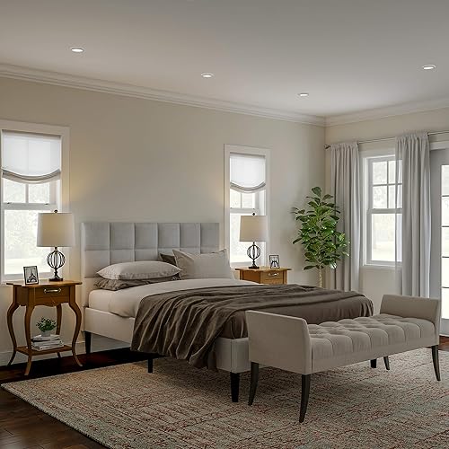 Miniatura 4 de Lavish Home Lámparas de mesa - Juego de 2 luces de orbe de hierro calado, bombillas y pantallas incluidas, estilo rústico moderno, piezas de acento