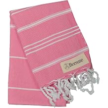 Bersuse 100% Cotton - Anatolia Turkish Hand Towel - Pink