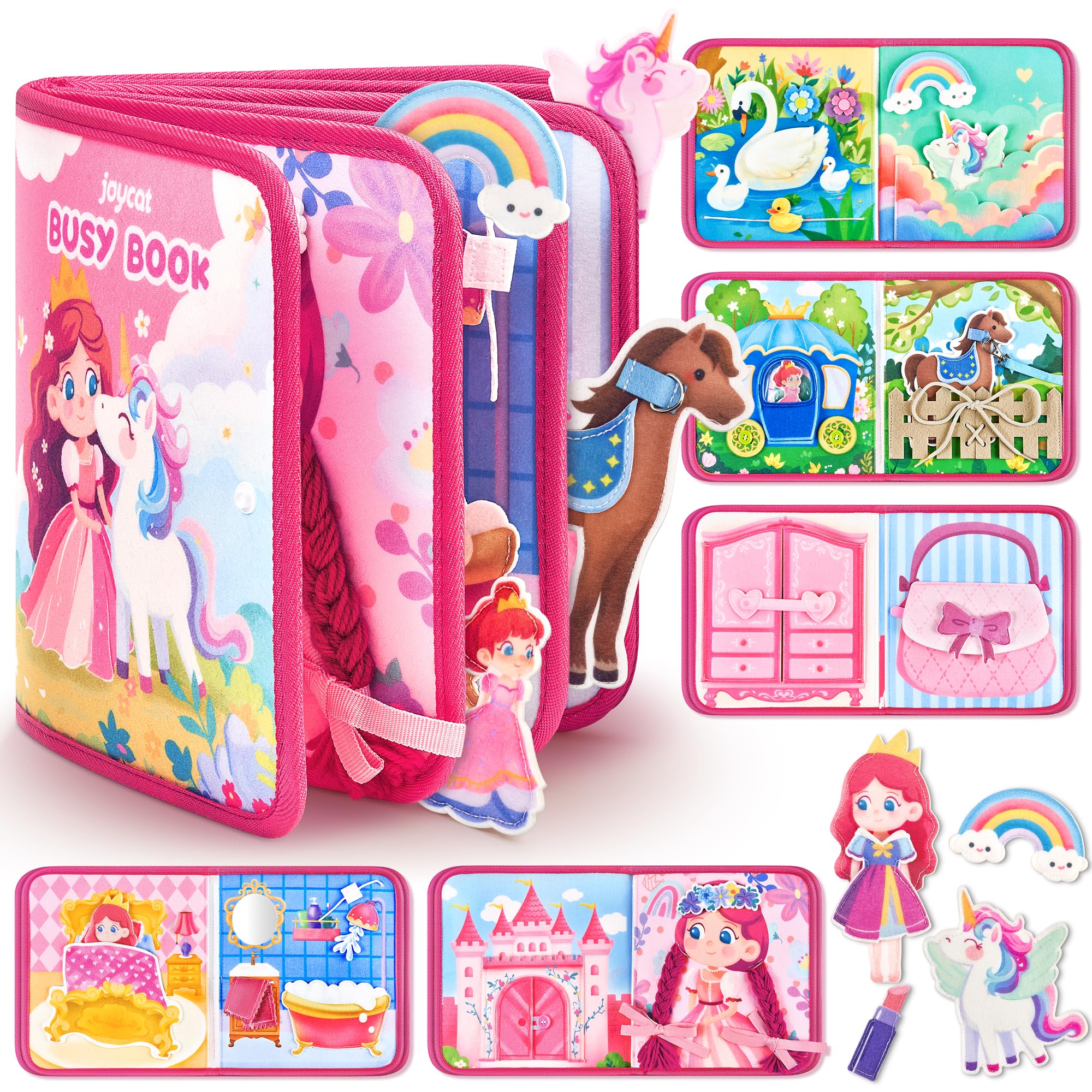 JoyCat Princess Busy Book